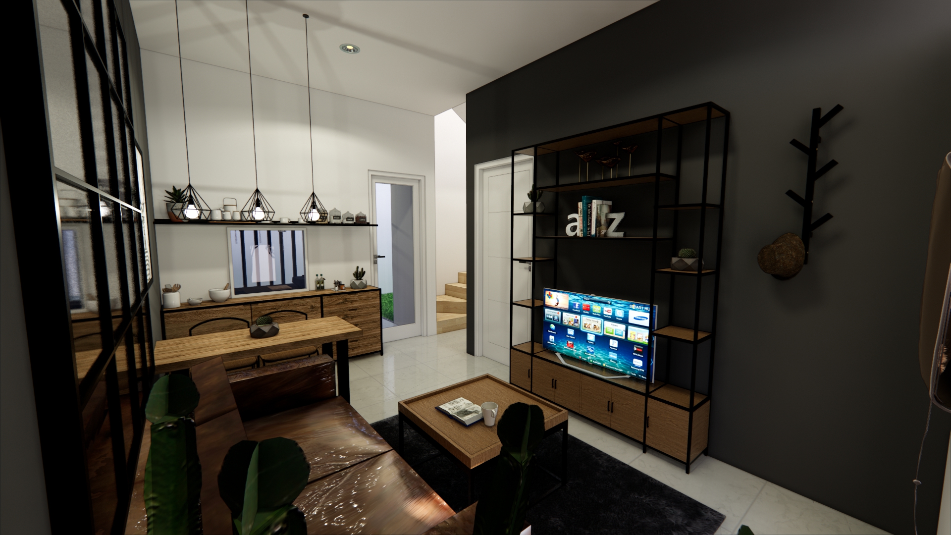 Industrial Style - Gandaria Asri Living Room